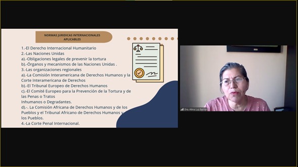 La Unidad de Bienestar Universitario de la UAS impulsa la cultura de paz a través del ciclo de videoconferencias “Por un México sin tortura”