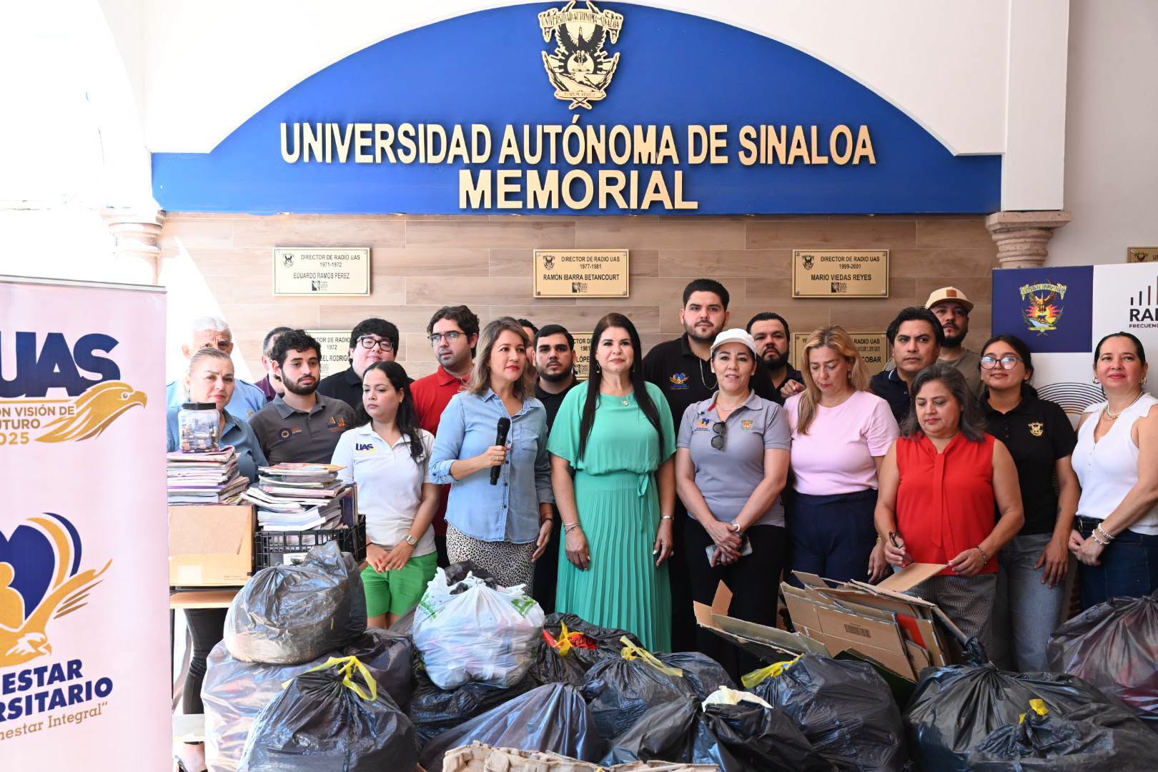 Radio UAS se suma a las acciones permanentes de reciclaje que impulsa la UBU