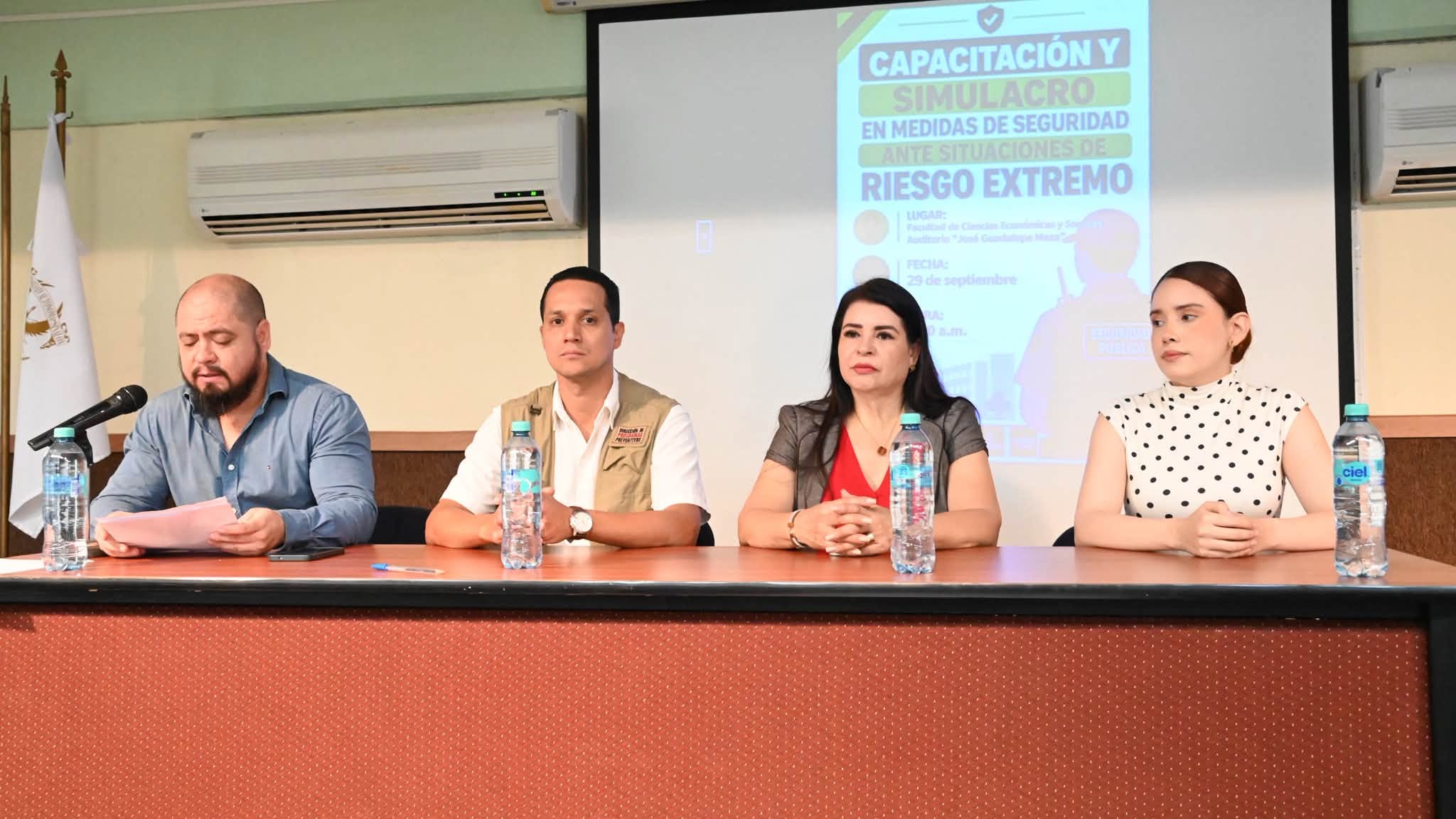 UAS fortalece la prevención y seguridad de su comunidad universitaria ante situaciones de riesgo extremo