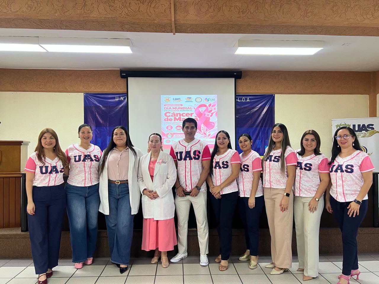 UAS promueve la prevención y detección oportuna del cáncer de mama con conferencia en Mazatlán